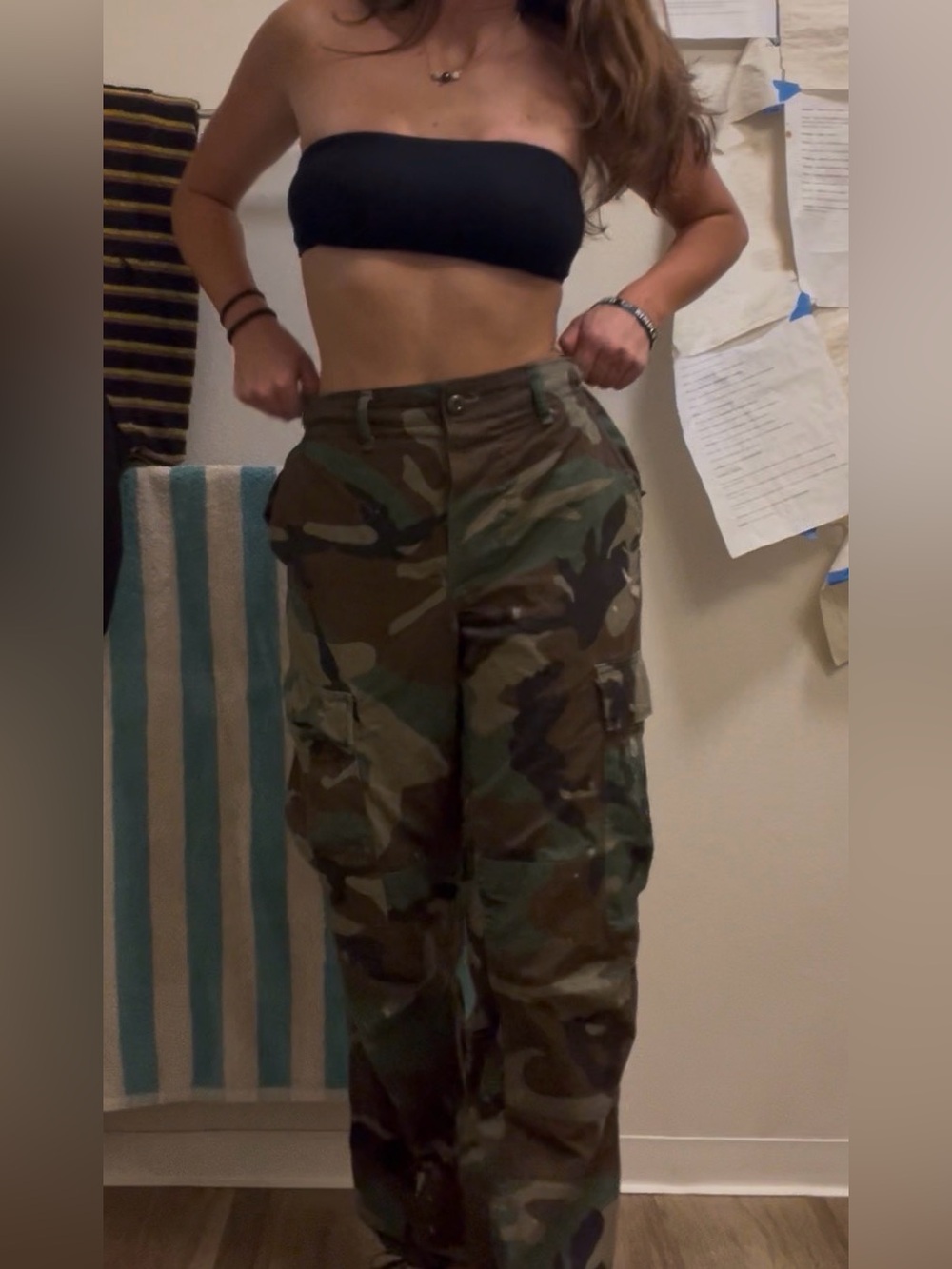 REAL MILITARY CARGO PANTS. Camo Cargo Pants